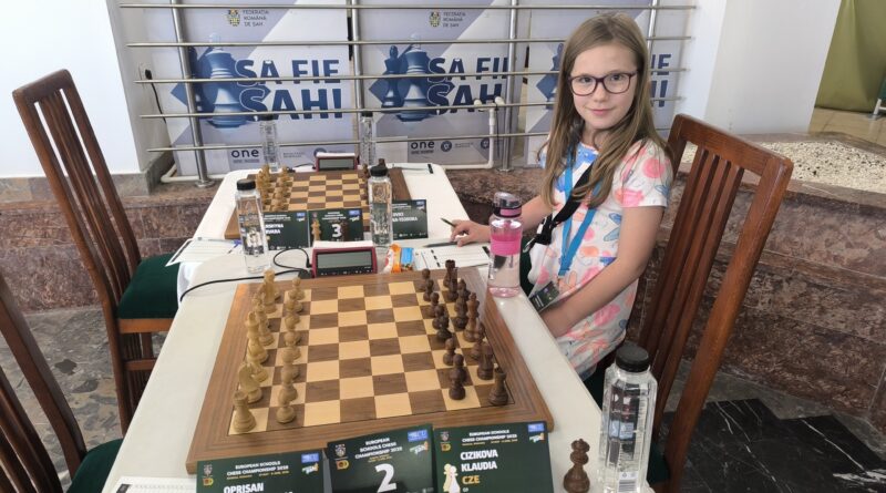 Klaudia Čížiková na ME v šachu
